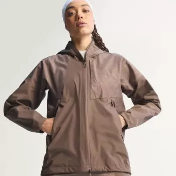 adidas TERREX Xperior 2.5L Hybrid Primeknit Climaproof Jacket - Trace Brown (Sieviešu, M izmērs)