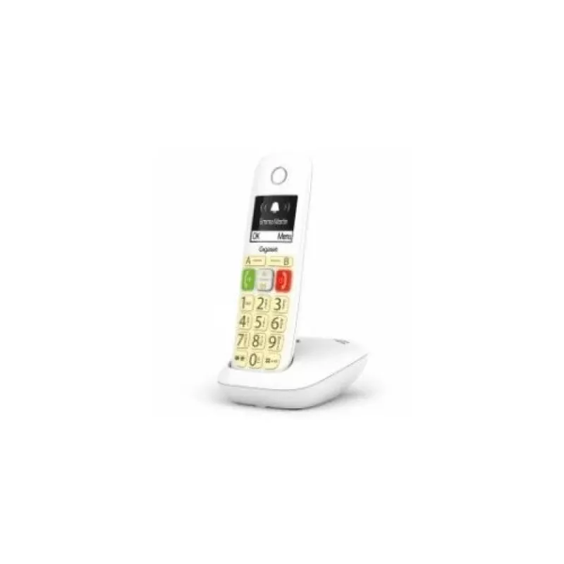 Gigaset E290 Duo Bezvadu DECT Telefons Balts