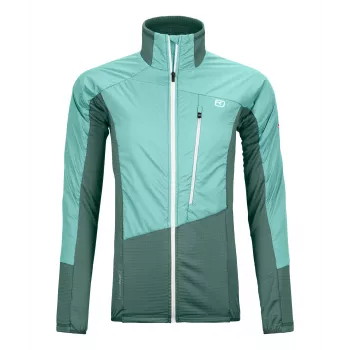 Ortovox Westalpen Swisswool Hybrid Jacke - Dark Arctic Grey - Size L