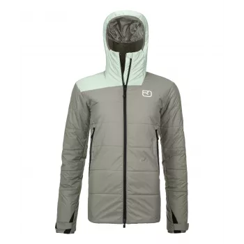 Ortovox Swisswool Zinal Jacket Women's - Green Sage, Size M