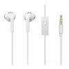 Samsung EHS61ASFWE Universal Original Stereo 3.5mm Headset ar Kabeli 1.2m Mikrofons Balts (OEM)