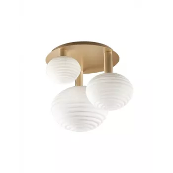 Opalla Ceiling Lamp 3x30W E27 65cm White