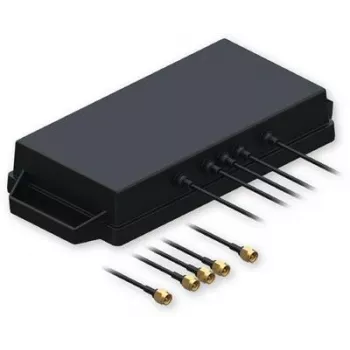 Teltonika 5G/GNSS Combo Antenna ar SMA savienotājiem - 3m kabelis - Melna