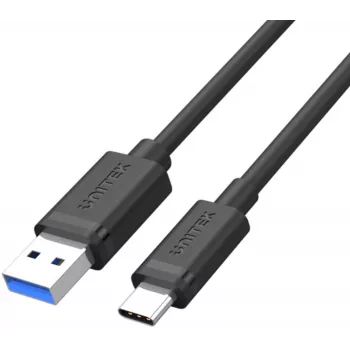 UNITEK USB 3.1 Type-A to Type-C kabelis 0.5m Melns