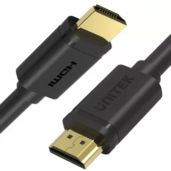 UNITEK HDMI 2.0 kabelis 0.5m 4K 60Hz Melns Y-C185M