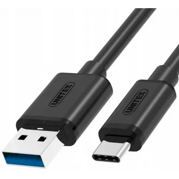 UNITEK USB 3.1 Type-A to Type-C kabelis 3m Melns