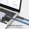 UNITEK USB-C Active Optical Cable 15m - 10Gbps, PD60W, 8K@30Hz, Black