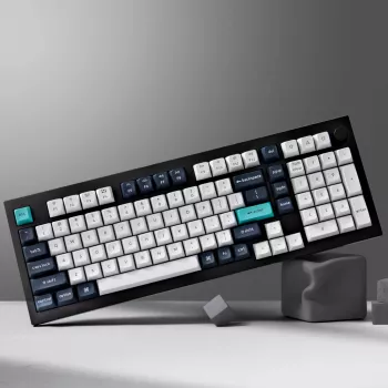 Keychron Q5M-M1 96% Mechanical Keyboard, Gateron G Pro Red Switch, RGB Hot-Swap, Bluetooth 5.1 & USB-C, Aluminum Body