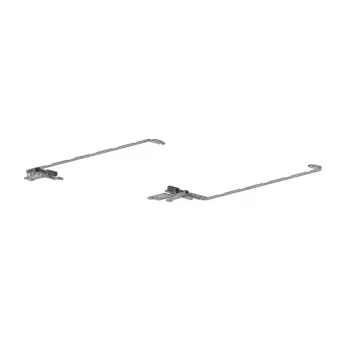 HP L52009-001 Eņģu komplekts HP 15-DW/15-DY/15-DA/15-DB/250 G7/255 G7 sērijām - Kreisā un labā displeja eņģe - Melns/Sudrabs