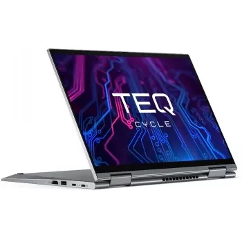 TEQCYCLE Lenovo X1 Yoga G6 2-in-1 klēpjdators, Intel Core i7-1185G7, 16GB RAM, 256GB SSD, 14 inch WUXGA Touch, Windows 11 Pro, Atjaunots, 2 gadu garantija