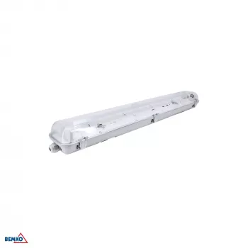 BEMKO EMPTY Hermētiskais gaismeklis 60cm 2x18W IP65