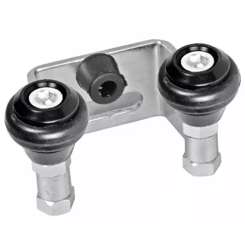 PSG 60.023 60mm augšējais slīdošo vārtu kronšteins (2 rullīši)