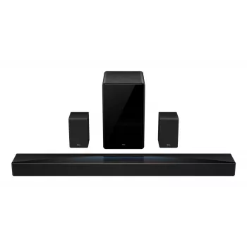 TCL Q85H PRO 5.1.2 kanālu skaņas josla ar bezvadu zemfrekvences skaļruni, 660W, Dolby Atmos, DTS:X, Bluetooth 5.3, Wi-Fi, HDMI 2.1 eARC, AI Sonic Adaptation
