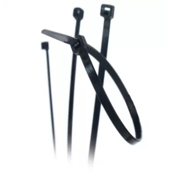 TRYTYT CV-200IW Black UV Cable Tie 200x3.6mm (100 pcs)