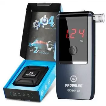 PROMILER iSOBER 30 Breathalyzer ar elektroķīmisko sensoru
