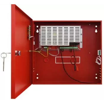 Pulsar EN54C-3A7 Buffer Power Supply for Fire Alarm Systems, 27.6V DC, 3A, Metal Enclosure