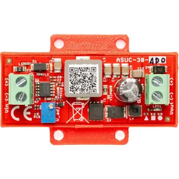 ATTE ASUC-30-AD0-OF regulējams DC-DC paaugstināšanas pārveidotājs 12-48V 30W