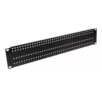 ATTE ADD-RACK2U1 2U 19-Inch Rack Mounting Adapter with Simple Mounting Holes, Black