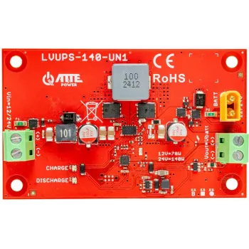 ATTE LVUPS-140-UN1-OF Universālais bufermodulis 12V/24V automobiļu instalācijām
