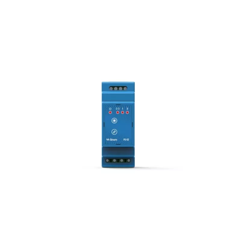 Bezvadu DIN sliedes relejs Blue PS-02 Tech Sterowniki