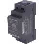 Tech Sterowniki ZS-24/30 DIN sliežu barošanas bloks 24V DC 30W Melns