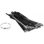 DELTA Montage SSCT-300X10 Nerūsējošā tērauda kabeļu saite 300mm x 10mm 100 iepakojumā