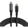 USB-C to USB-C kabelis 100cm 100W PD LCD Displejs everActive CBB-1PD5L