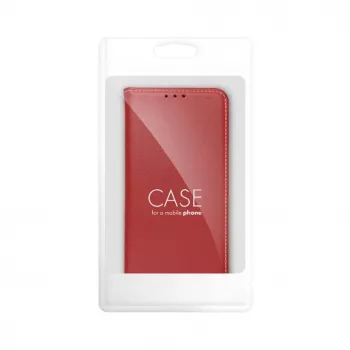 OEM Flip Case iPhone 17 Pro / 18 Pro Smart Pro Book Ādas Burgundy