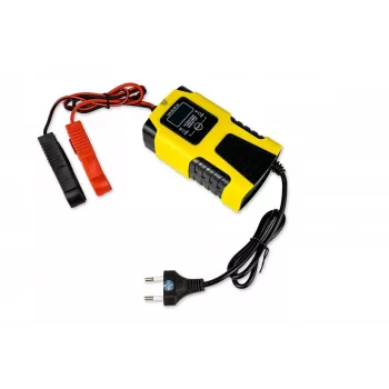 Volt Polska Automātiskais akumulatoru lādētājs 12V 4A / 6V 2A LCD