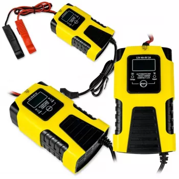 Volt Polska Automātiskais akumulatoru lādētājs 12V 4A / 6V 2A LCD
