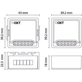 OXT T261 Mini Relay 1-Channel ZigBee TUYA Smart Switch