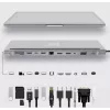 ZENWIRE USB-C Hub Adapter 12-in-1 Docking Station 2x HDMI 4K Ethernet RJ45 USB 3.0 BYL-2211
