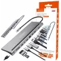 ZENWIRE USB-C Hub Adapter 12-in-1 Docking Station 2x HDMI 4K Ethernet RJ45 USB 3.0 BYL-2211