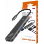 ZENWIRE BS-HC703 USB-C 7-in-1 Hub Adapter with HDMI 4K, USB 3.0, SD Card Reader, Power Delivery 100W, Space Gray