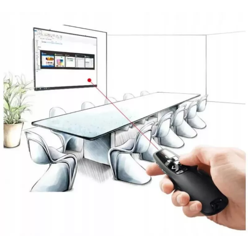 ZENWIRE S15 USB prezentācijas lāzera rādītājs