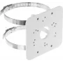 BCS BCS-L-ASM Pole Mount Adapter BCS-L sērijas kupolveida kamerām, balts