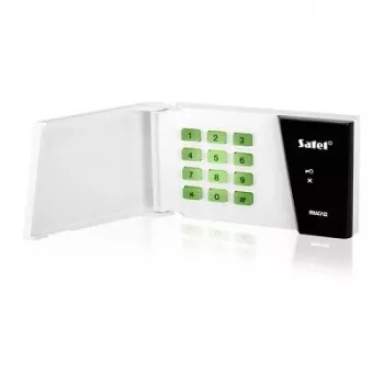 SATEL MICRA MKP-300 Bezvadu tastatūra ar LCD displeju, 433 MHz, 16 taustiņi, melna