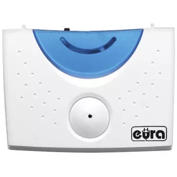 EURA ED-30A3 (RL-9811) Bezvadu durvju zvans ar PIR kustības sensoru, 32 melodijas, 100m darbības rādiuss, IP44