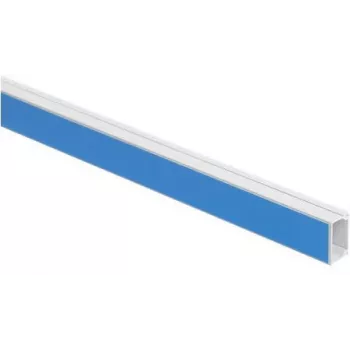 STASIŃSKI TLS 15x10 White Cable Trunking with Tape 2m (Pack of 10)