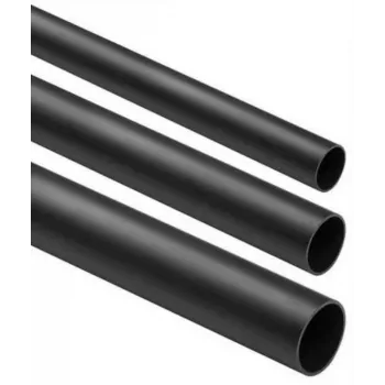 STASIŃSKI SP. Z O.O. Rigid Smooth Electrical Conduit Black CRL-22 2m (Pack of 25 pcs.)