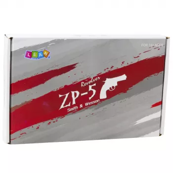 LEAN TOYS Revolver ZP-5 Foam Cartridges Water Balls Hydrogel Shield Holster