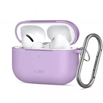 Tech-Protect AirPods Pro 3 silikona ausu āķīši, lavandas krāsā