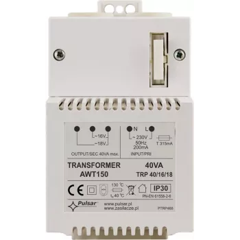 Pulsar AWT150 40VA 16V/18V maiņstrāvas transformators
