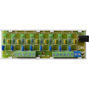 PULSAR AWZ577 Drošinātāju modulis 8 kanāli 10-30V DC 8A