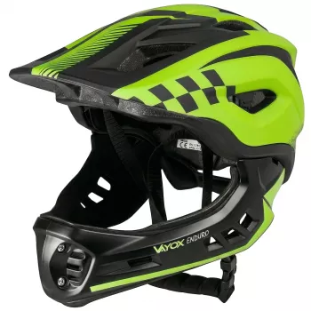 Vayox VA0421GM Enduro Helmet Green Size M