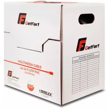 GETFORT Premium Cat.5e F/UTP PVC Network Cable 305m