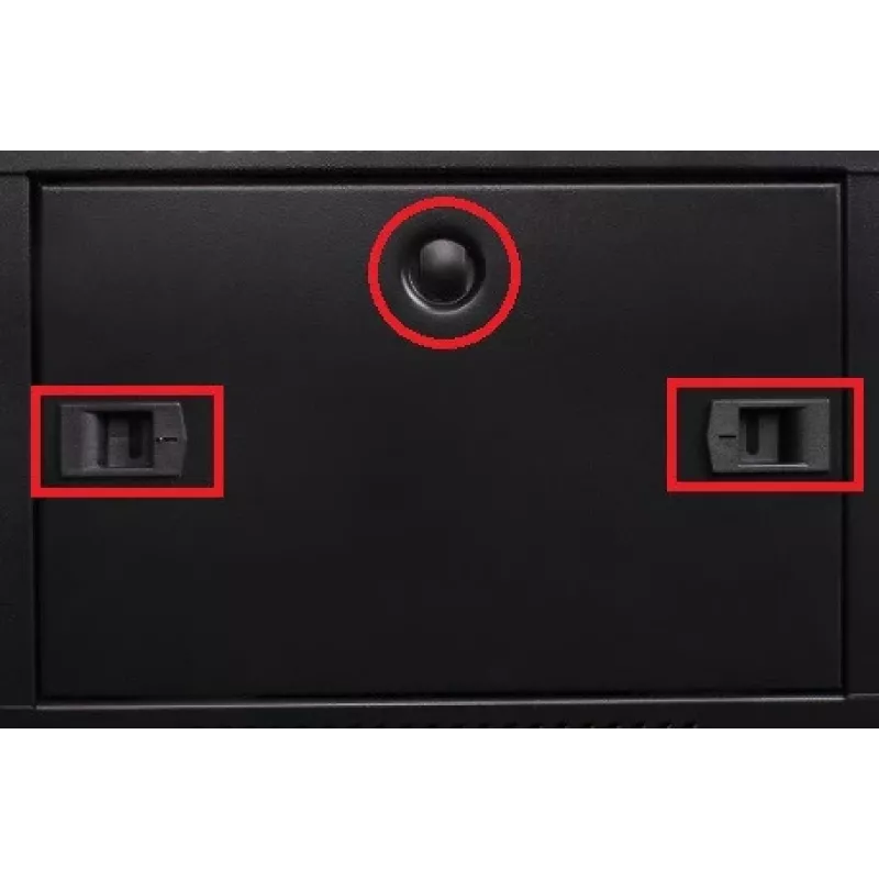 GETFORT CALI 19 inch 9U 600x600 Wall Mount Rack Cabinet Black
