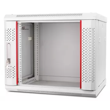 GETFORT 19 inch CALI 9U 600x600 Wall-Mount Rack Cabinet Grey (RAL 7035)