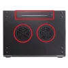 GETFORT CALI 15U 600x550 Wall-Mount Double-Section Rack Cabinet Black