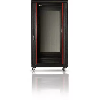 GETFORT 19 Inch 22U 600x600 Floor Standing Rack Cabinet Black